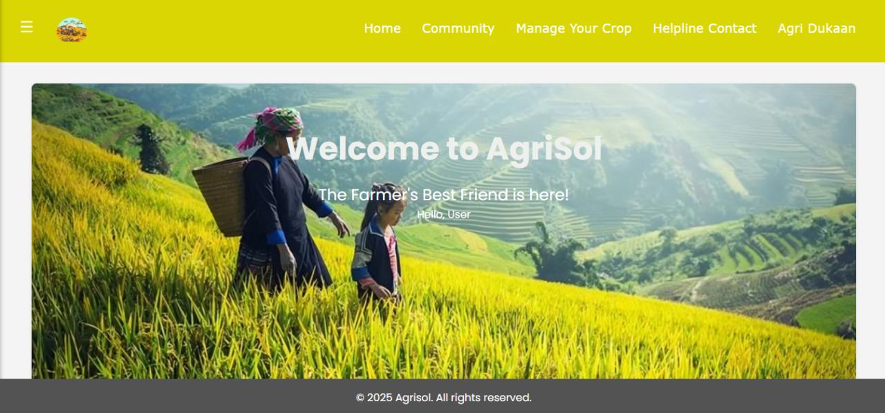 AgriSol AI Agriculture Platform